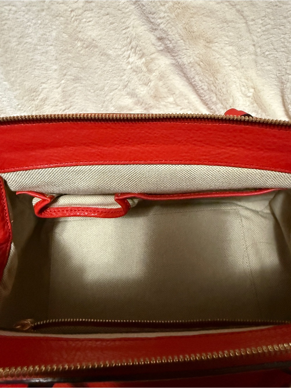 MCM Red Leather Bag - Picture 11 of 12